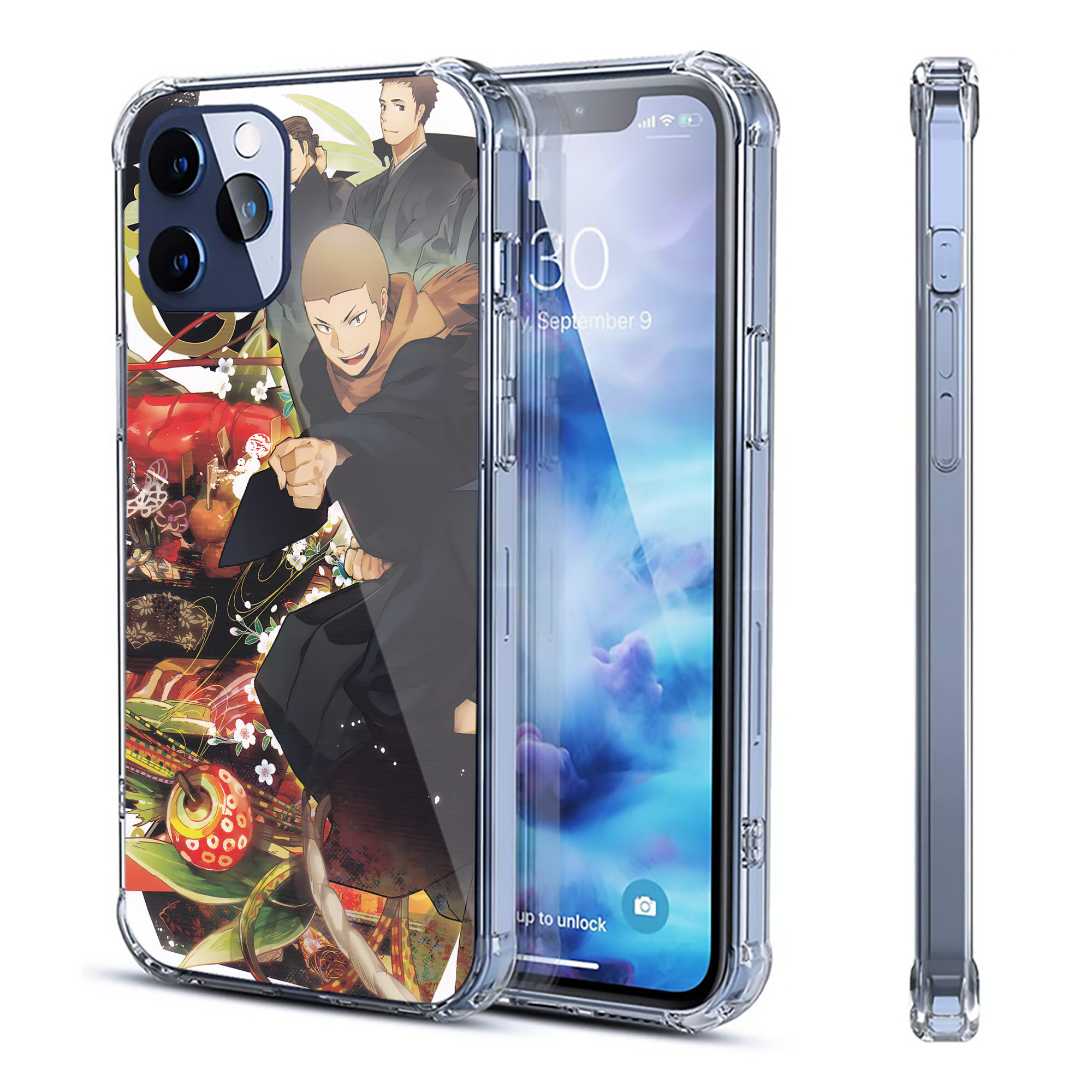 （画像用） ハイキュー!! Haikyu!! 【iPhone 12シリーズ対応】透明スマホケース（クリアソフトケース）